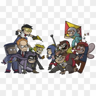 My Art Just For Fun Digital Art South Park The Fractured - Freedom Pals Vs Coon And Friends Clipart