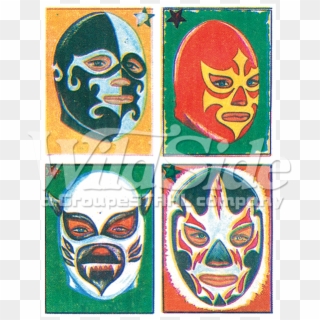 Lucha Masks - Mask Clipart
