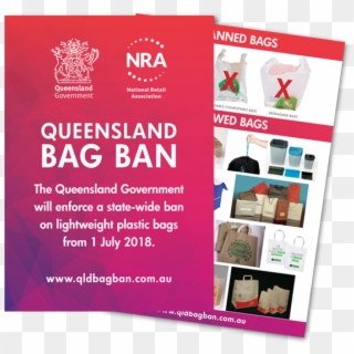 Counter Card - A4 - Queensland Government Plastic Bag Ban Clipart
