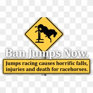 Jumps Racing - Traffic Sign Clipart