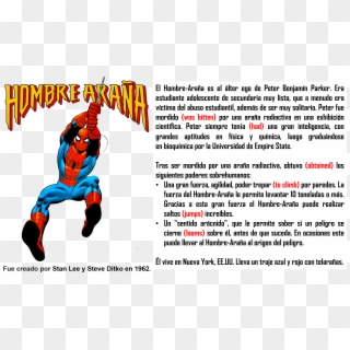 Super Heroe - Transparent Background Spiderman Swinging Png Clipart