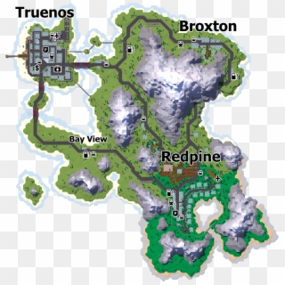 Welcome To The Island Of Truenos - Atlas Clipart