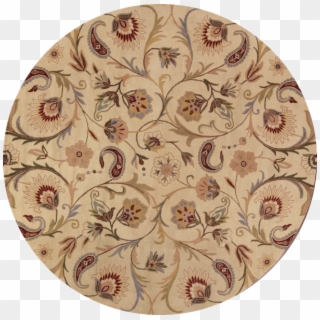 Rizzy Home Highland Light Beige Hand Tufted Wool 8 - Circle Clipart