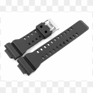 Genuine Casio Dark Grey Resin Watch Strap For Ga 100c - Casio Gd350 8 Band Clipart