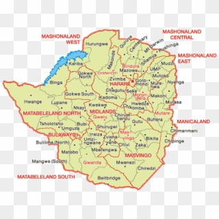Zimbabwe Provinces - Binga Zimbabwe Clipart