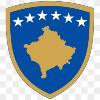 Coat Of Arms Of Kosovo - Kosovo Flag Clipart
