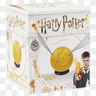 4d Cityscape Harry Potter Snitch Spherical Puzzle Box - Box Clipart