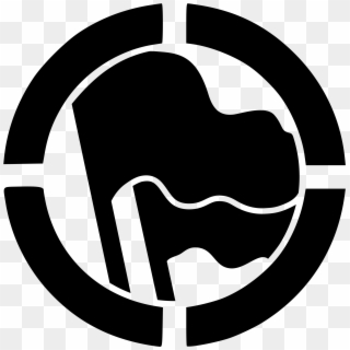 This Free Icons Png Design Of Antifascist Action Stencil - Antifaschistische Aktion Clipart