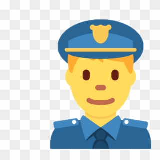 Police - Policial Emoji Clipart