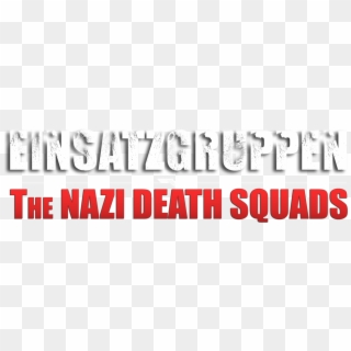 The Nazi Death Squads - Black-and-white Clipart