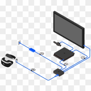 The Setup Works But Feels Tedious - Ps4 Vr Cuh Zvr2 Clipart