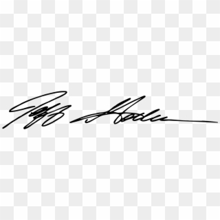 Jeff Gordon Signature - Nascar Jeff Gordon Signature Clipart