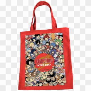 Nycc 2017 Commemorative Fairy Tail Tote Bag Free With - Fairy Tail 10th Anniversary Clipart