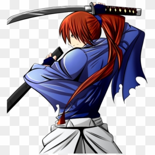 Himura Kenshin Speeddraw - Cartoon Clipart