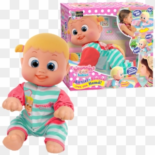 Bouncin' Babies Bounie Ven Con Mamá - Muñeca Bouncin Babies Clipart