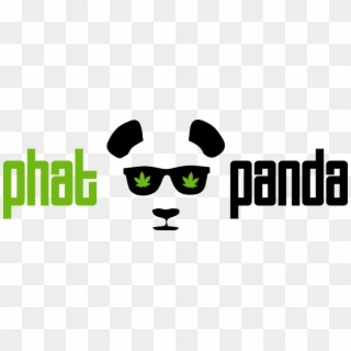 Phat Panda Cannabis Logo Clipart