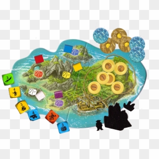Tortuga Components - Board Game Clipart