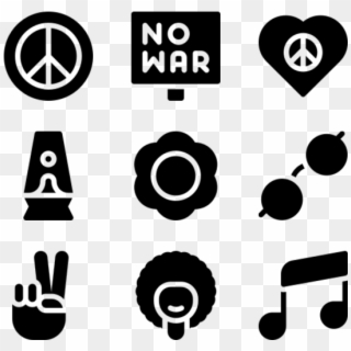 Hippies - Powerpoint Icons Security Clipart