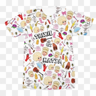 Trixie And Katya T Shirt Clipart