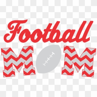 Football Mom Glitter Tee - Football Mom Decal Clipart