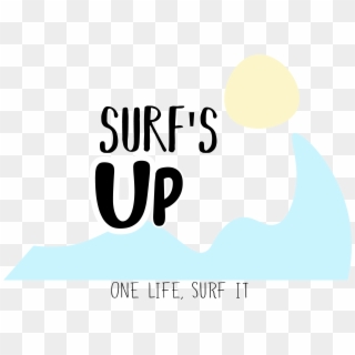 Surfs Up T Shirt - Graphic Design Clipart