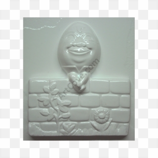 Humpty Dumpty Plaster Mold - Relief Clipart