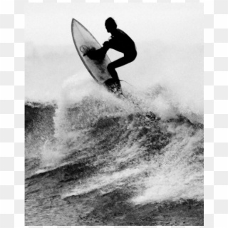 Surf's Up - Black And White Surf Decal Clipart