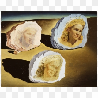 Salvador Dalí, Triple Aparición Del Rostro De Gala, - Three Apparitions Of The Visage Of Gala Clipart