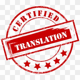 Certified Stamp Png - Certified Translator Clipart