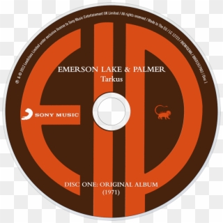 Emerson, Lake & Palmer Tarkus Cd Disc Image - Enjoi Rasta Panda Clipart