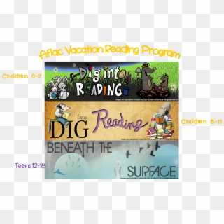 Aflac Vacation Reading Program Kickoff Clipart