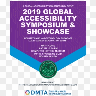 Global Accessibility Symposium - Poster Clipart
