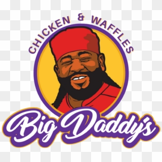 Chicken & Waffles - Big Daddy's Logo Clipart