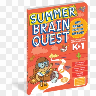 Summer Brain Quest - Book Cover Clipart