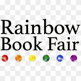 Rainbow Book Fair Icon - Circle Clipart