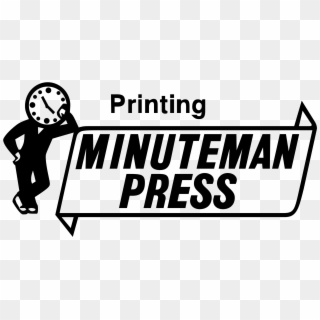 Minuteman Press Logo Png Transparent - Minuteman Press Clipart