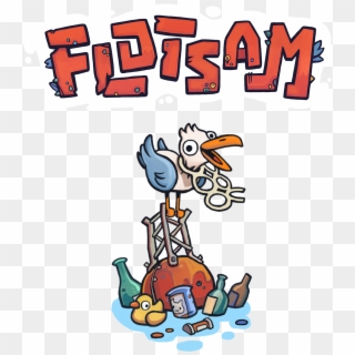 Seagull Flotsam Withlogo - Game Clipart