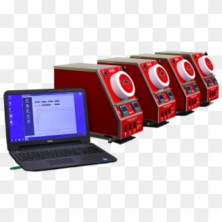 Quantum With Laptop And Software - Netbook Clipart