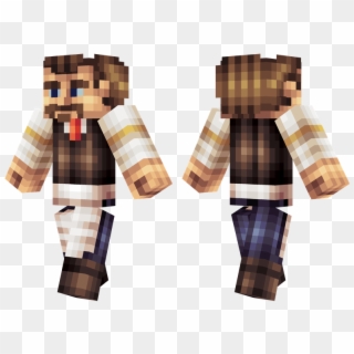 But If Someone Had To Be A Bartender, Or If He Still - Red Scarf Minecraft Skin Clipart