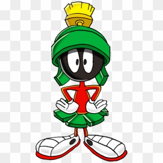 Marvin Looking Serious - Marvin The Martian Clipart