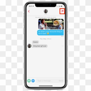 Report Fake Tinder Profile - Mobile App Clipart