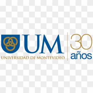 Um 30 Años Logo 01 - Universidad De Montevideo Clipart