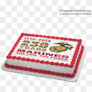 239th-cake - Marine Corps Birthday Cake 2014 Clipart