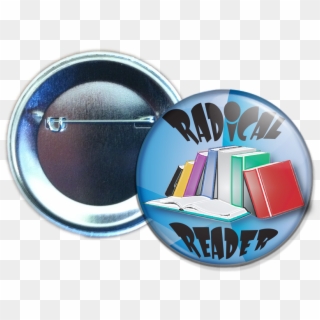 Reader - Student Council Pin Badge Clipart