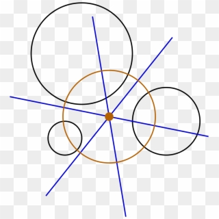 Radical Axis Of Three Circles Clipart