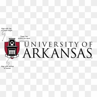 The Minimum Recommended Size For The Horizontal Logo - Uark College Of Engineering Logo Clipart