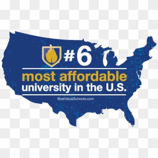 Sixth Most Affordable University In The Us - Richardson Texas On Map Clipart