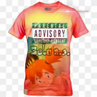 #tshirt #pokemon #advisory #misty - Active Shirt Clipart