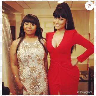 Nicki Minaj Avec Sa Mère Lors Du Mariage De Son Frère - Maman De Nicki Minaj Clipart