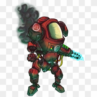 Warbot3 - Cartoon Clipart